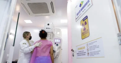 Carreta Agora Tem Especialistas em Planaltina: consultas e mamografias no HRPL Carreta do Programa Agora Tem Especialistas atende mulheres no Hospital Regional de Planaltina