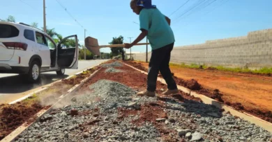 GDF aplica R$ 1.991.836 para implantar 4.906 m de calçadas no Riacho Fundo II