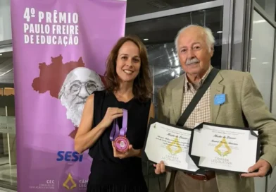 Projeto da ESCS é reconhecido na 4ª edição do Prêmio Paulo Freire