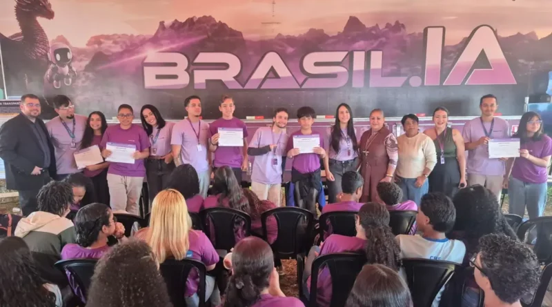 Brasil.IA certifica mais de 740 moradores do DF em cursos presenciais de inteligência artificial