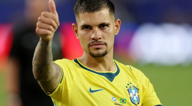 Bruno Guimarães projeta duelo com Odegaard e alerta para bola parada da Noruega