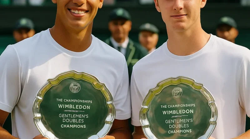 Guto Miguel é campeão juvenil de duplas em Wimbledon; Brasil também fica com vice feminino