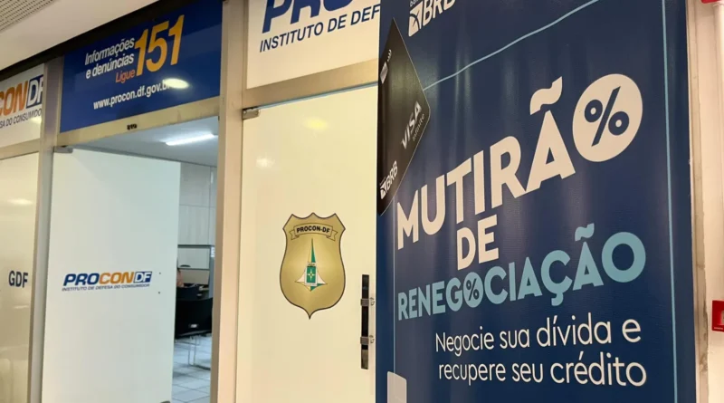 Procon-DF faz mutirão de renegociação de dívidas com BRB e BRBCard