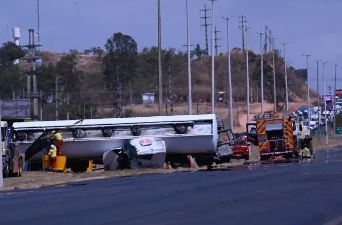 BR-020 em Planaltina deve ser liberada s 18h, diz PRF
