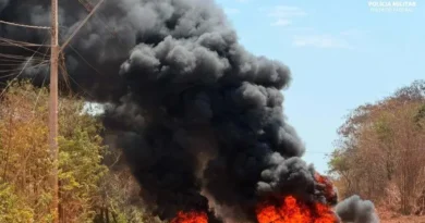 Incêndio e agressões marcam desocupação em área do Parque Nacional de Brasília