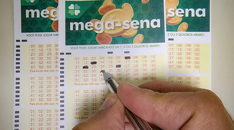 Mega-Sena não tem ganhador e prêmio sobe para R$ 150 milhões Dezenas sorteadas foram - 03.