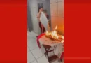 Mulher é suspeita de esfaquear ex-companheiro e colocar fogo em móveis no DF