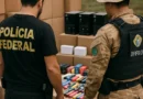 PF e BPFRON/PM/PR apreendem equipamentos e cigarros eletrônicos