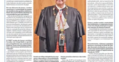 Presidente do TJDFT apresenta diretrizes da gestão em entrevista ao Jornal de Brasília