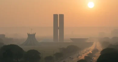 Previsão do tempo hoje para Brasília (DF) - dia de sol com névoa fraca ao amanhecer