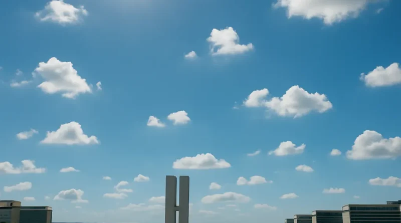 Previsão do tempo hoje para Brasília (DF) - sol com algumas nuvens; não chove