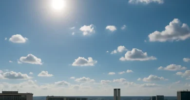 Previsão do tempo hoje para Brasília (DF) – sol com algumas nuvens; não chove Previsão do tempo hoje para Brasília (DF) - sol com algumas nuvens; não chove