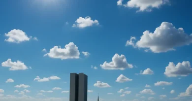 Previsão do tempo hoje para Brasília (DF) - sol com algumas nuvens; não chove
