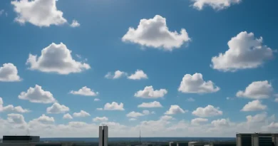Previsão do tempo hoje para Brasília (DF) - sol com algumas nuvens; não chove