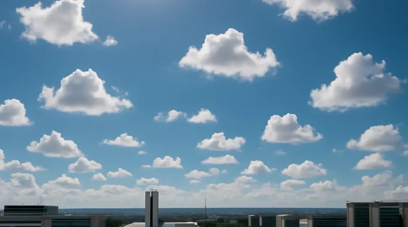 Previsão do tempo hoje para Brasília (DF) - sol com algumas nuvens; não chove