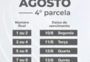 Quarta parcela do IPTU vence a partir desta segunda-feira (10)