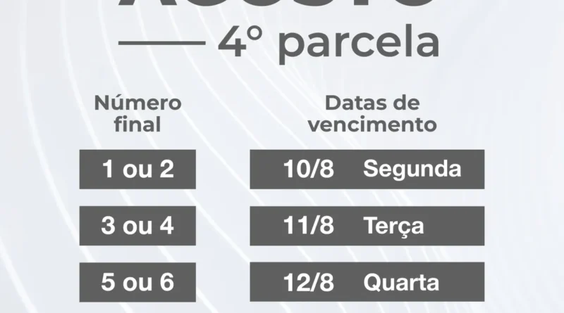 Quarta parcela do IPTU vence a partir desta segunda-feira (10)