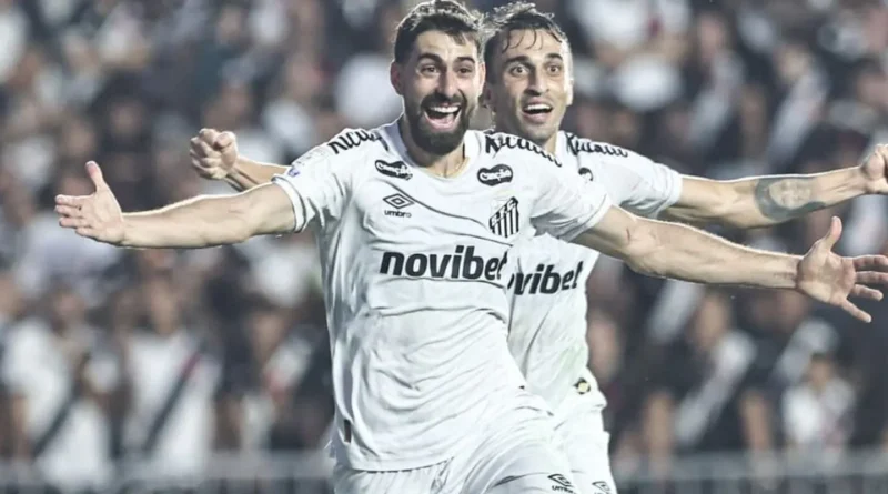 Santos desencanta no 2º tempo e atropela o Vasco pelo Brasileirão Com três gols entre os.