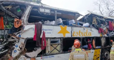 Vítimas de tombamento de ônibus em Petrópolis são do sexo feminino