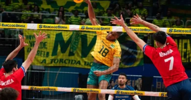 Brasil vence Chile na estreia pelo Sul-Americano de vôlei masculino