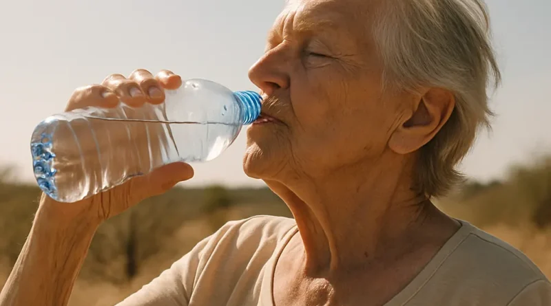 Calor e seca - veja como idosos do DF podem se cuidar para evitar desidratação e outros.