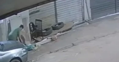 Câmeras registram ação de casal antes de bebê ser encontrado em terreno