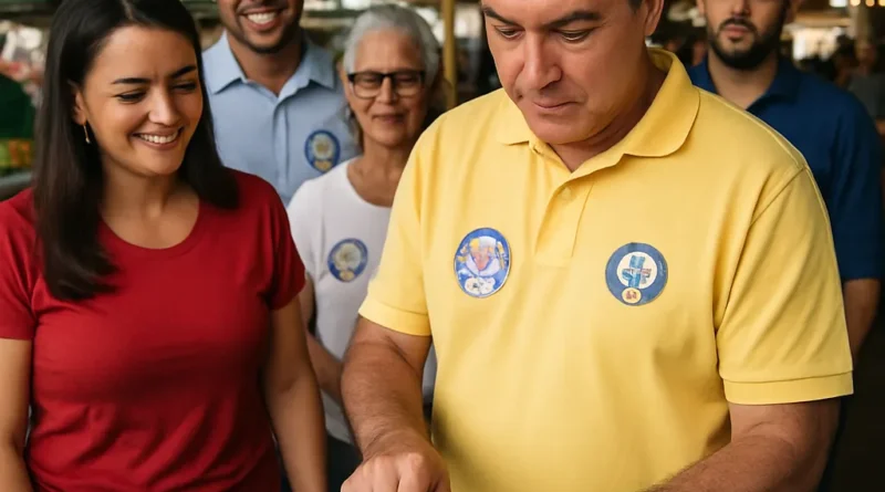 Candidatos ao GDF fazem campanha em feiras, eventos e ação social nesta segunda
