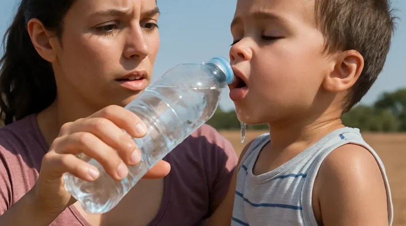 Com calor e seca no DF, veja como cuidar das crianças e evitar que elas fiquem desidratadas