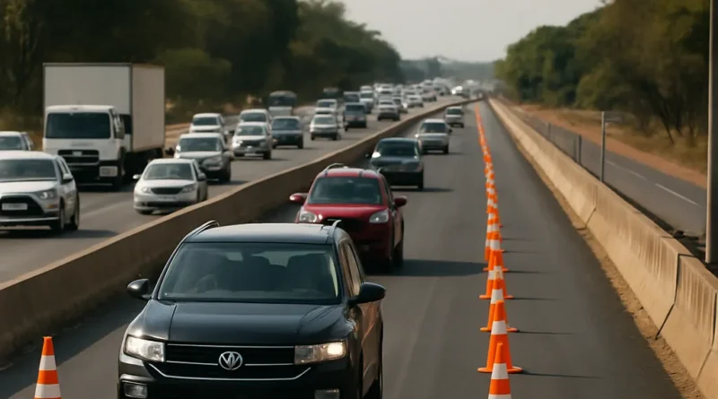 Motoristas têm nova rota na BR-040; entenda a reversão da marginal que começa nesta terça.