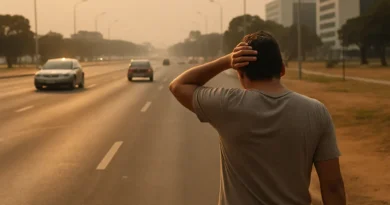 Pensada para carros, testada pelo clima - como Brasília pode se preparar para condições.