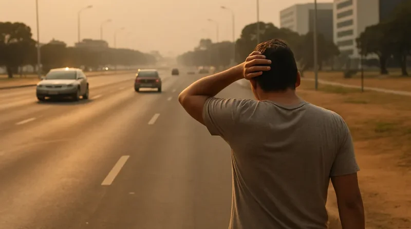 Pensada para carros, testada pelo clima - como Brasília pode se preparar para condições.
