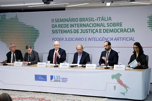 Presidente do STF abre seminário que discute desafios do uso da IA no Judiciário do Brasil.