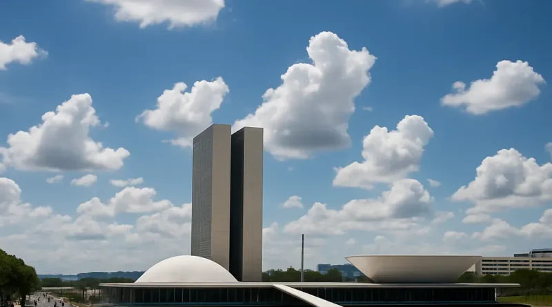 Previsão do tempo hoje para Brasília (DF) - sol com algumas nuvens; chove rápido durante o.