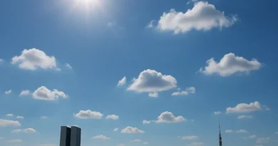 Previsão do tempo hoje para Brasília (DF) - sol com algumas nuvens; não chove