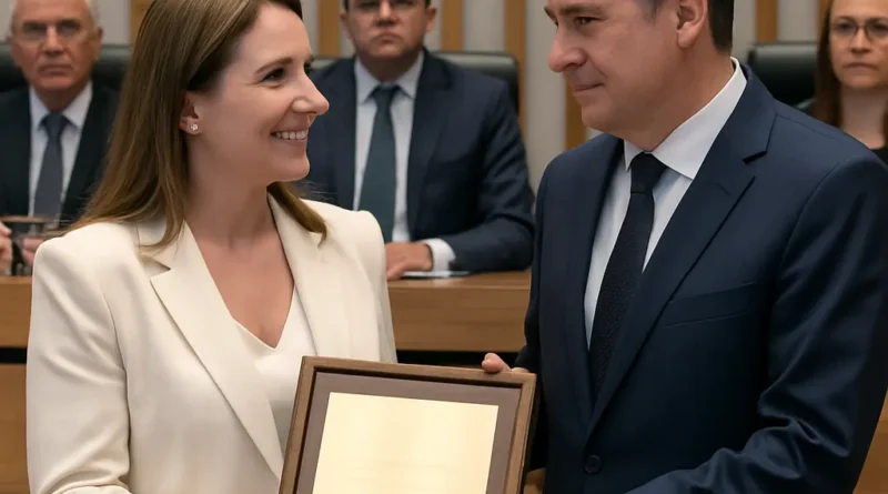Sessão solene homenageia mediadores, advogados e colaboradores da Justiça do DF Homenagem.
