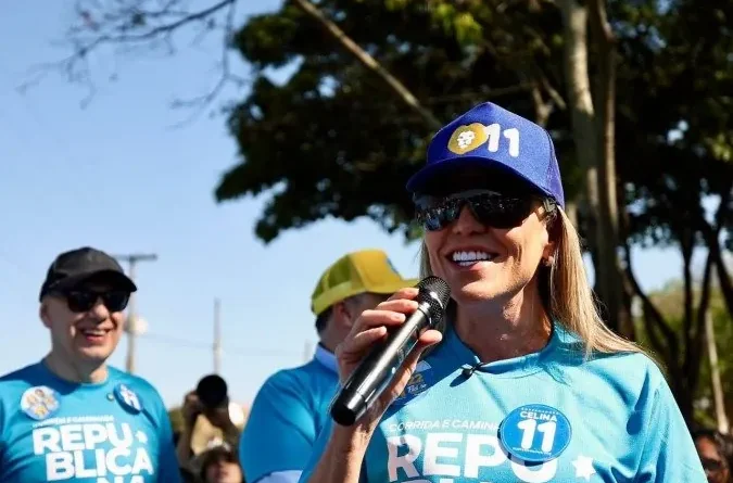 Celina Leão participa de corrida e defende incentivo ao esporte
