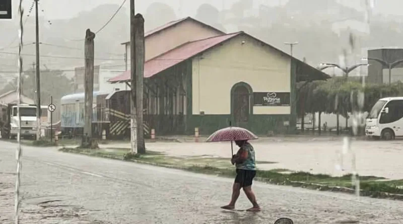 Chuvas permanecem intensas nas regiões Norte e Nordeste