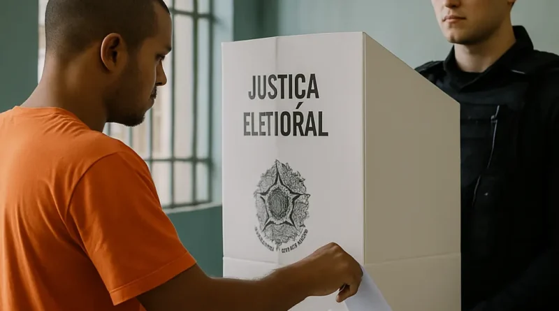 Eleições 2026 - 383 presos e menores apreendidos vão votar no DF neste ano; entenda a regra
