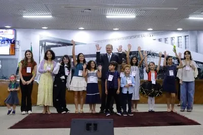 Filhos de servidores revelam talentos durante mostra cultural infantil do TJDFT