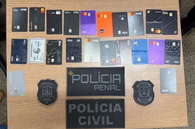 Funcionário da Papuda é preso por furtar cartões de policiais penais