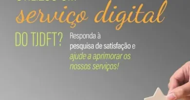 Participe da pesquisa sobre os serviços digitais do TJDFT
