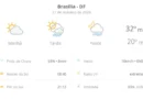 Previsão do tempo hoje para Brasília (DF) - sol e aumento de nuvens de manhã; pancadas de.